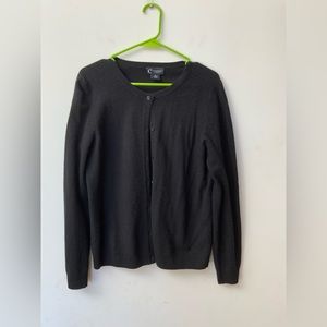 Cashmere by Bloomingdale’s Black Cardigan